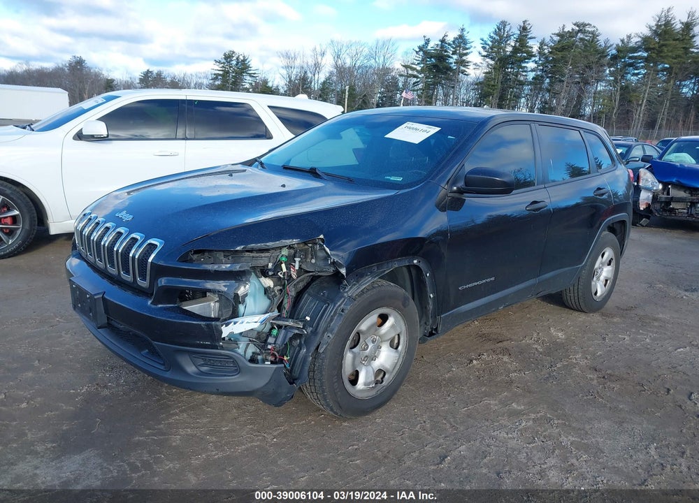 2014 JEEP CHEROKEE SPORT VIN: 1C4PJMAB4EW140544