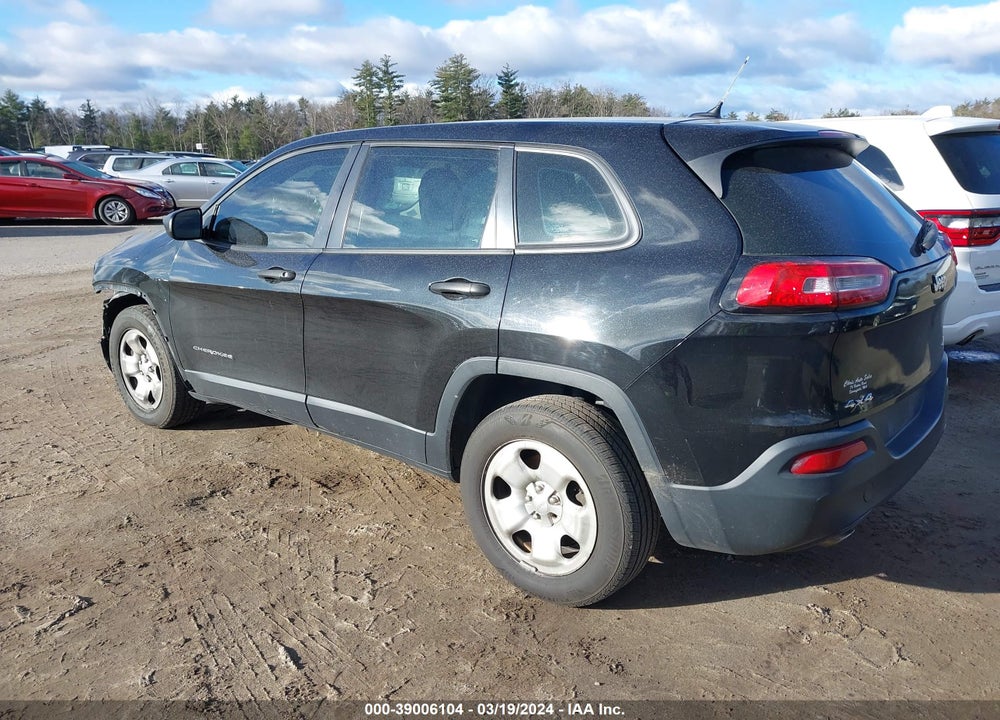 2014 JEEP CHEROKEE SPORT VIN: 1C4PJMAB4EW140544