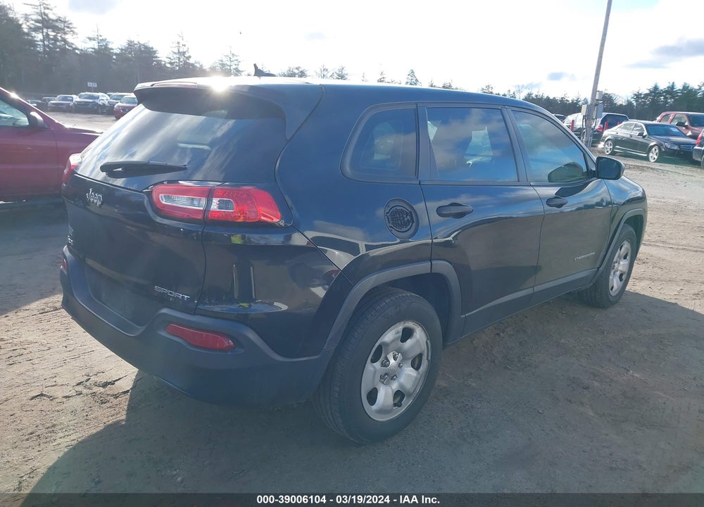 2014 JEEP CHEROKEE SPORT VIN: 1C4PJMAB4EW140544