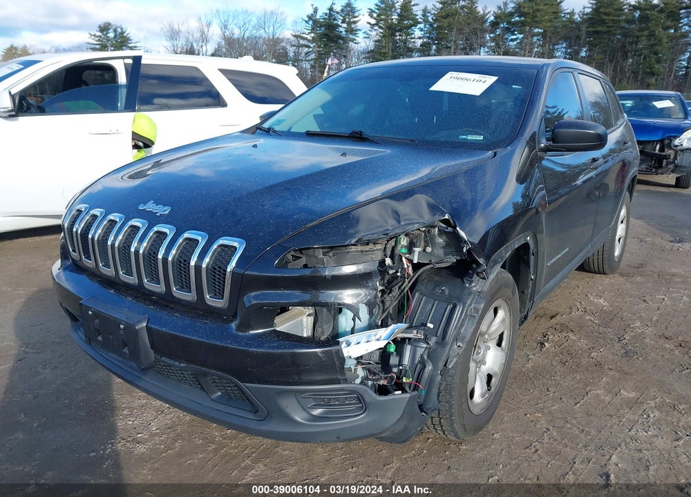 2014 JEEP CHEROKEE SPORT VIN: 1C4PJMAB4EW140544