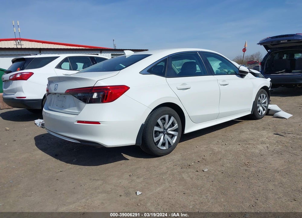 2023 HONDA CIVIC LX VIN: 2HGFE2F26PH542341
