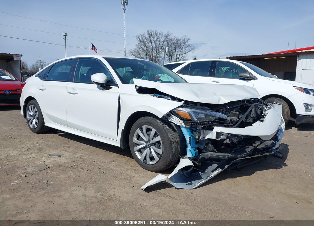 2023 HONDA CIVIC LX VIN: 2HGFE2F26PH542341