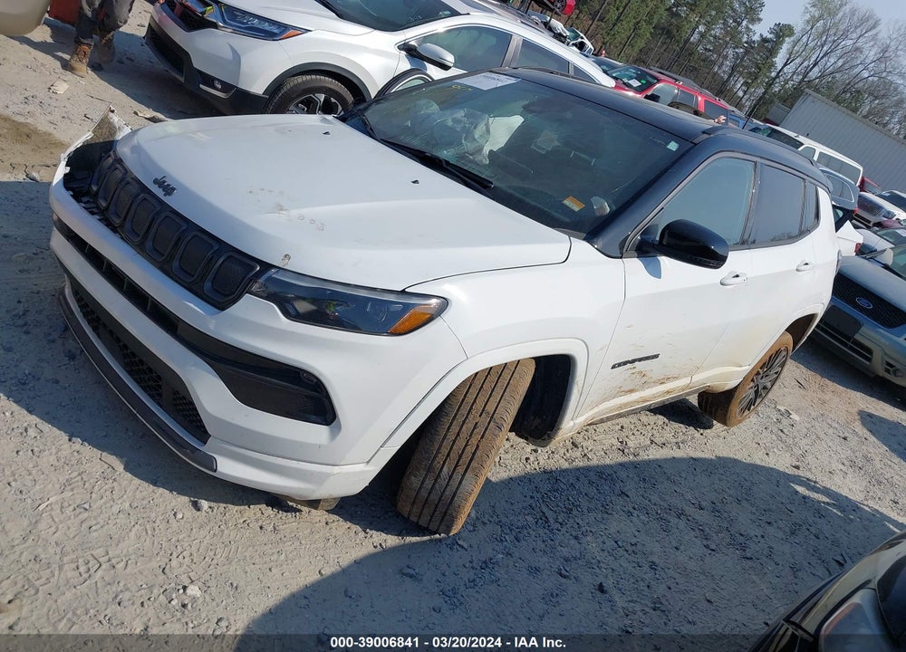 2022 JEEP COMPASS HIGH ALTITUDE 4X4 VIN: 3C4NJDCB6NT189691