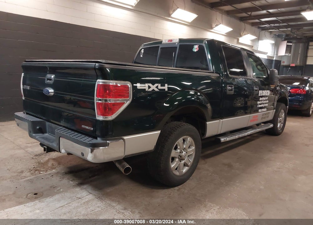 2014 FORD F-150 XLT VIN: 1FTFW1EF5EFB54784