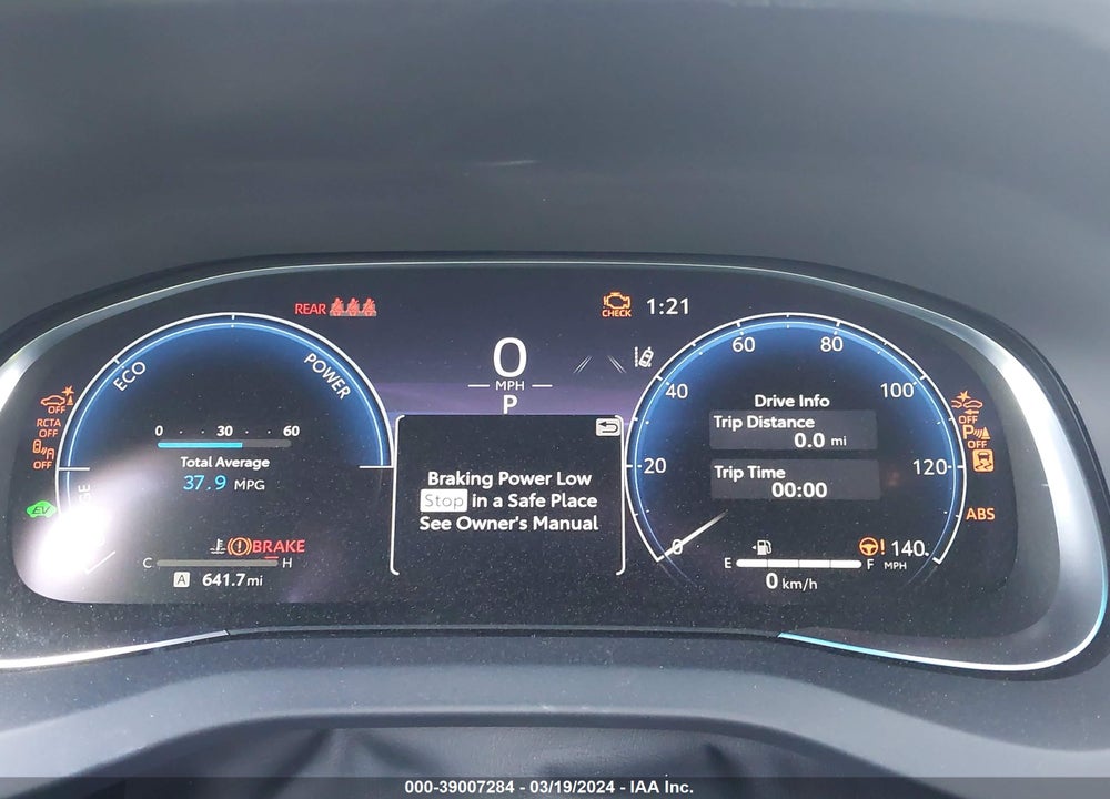 2024 TOYOTA VENZA LIMITED VIN: JTEAAAAH9RJ163258