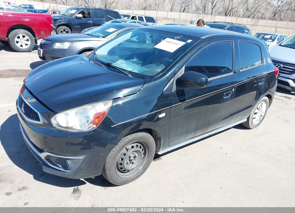 2017 MITSUBISHI MIRAGE ES VIN: ML32A3HJ6HH018832
