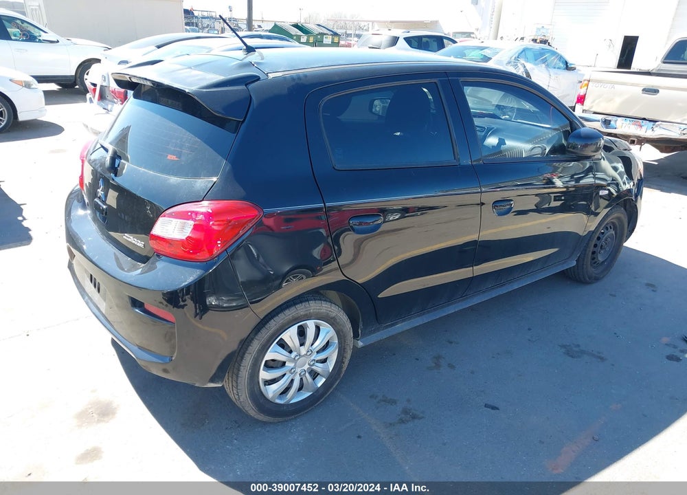 2017 MITSUBISHI MIRAGE ES VIN: ML32A3HJ6HH018832