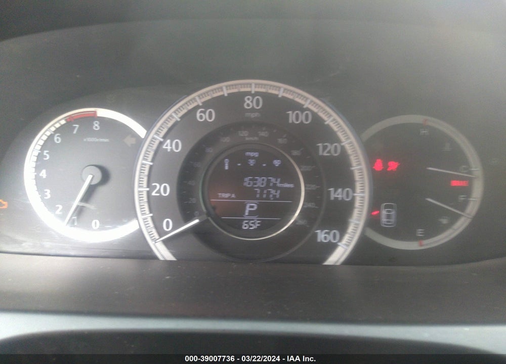 2013 HONDA ACCORD LX VIN: 1HGCR2F37DA186024