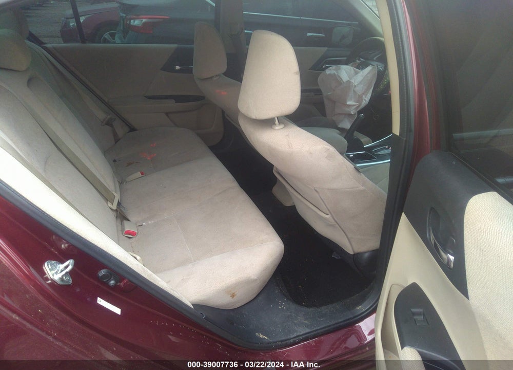 2013 HONDA ACCORD LX VIN: 1HGCR2F37DA186024