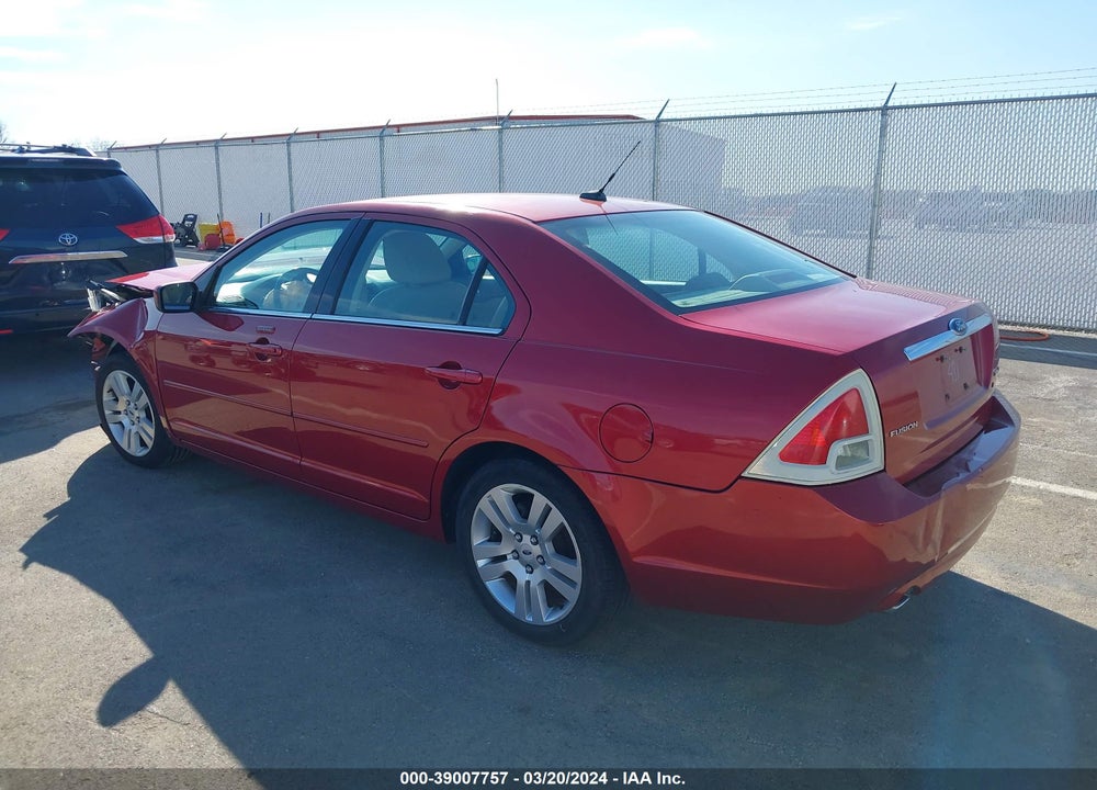 2009 FORD FUSION SEL VIN: 3FAHP08179R210481