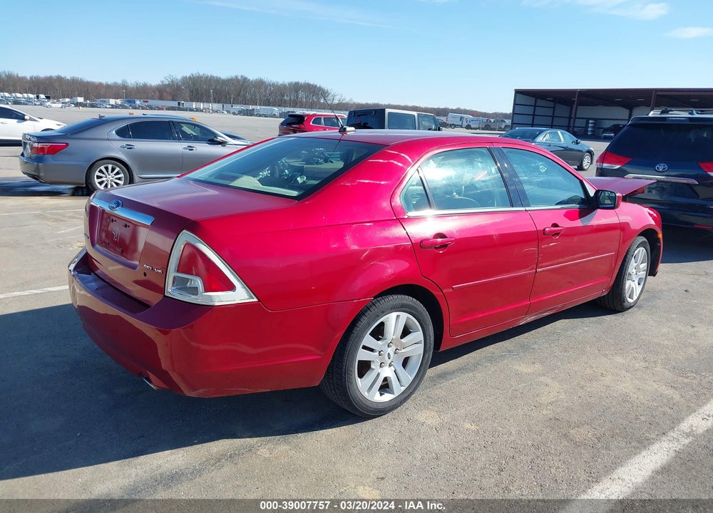 2009 FORD FUSION SEL VIN: 3FAHP08179R210481