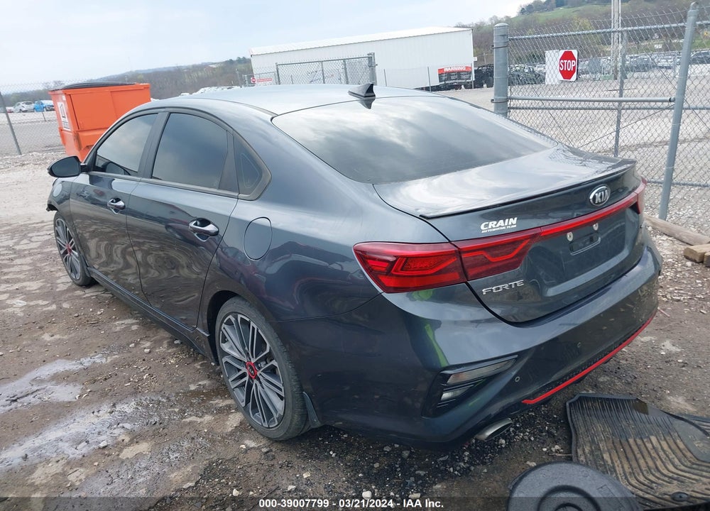 2021 KIA FORTE GT VIN: 3KPF44ACXME291294