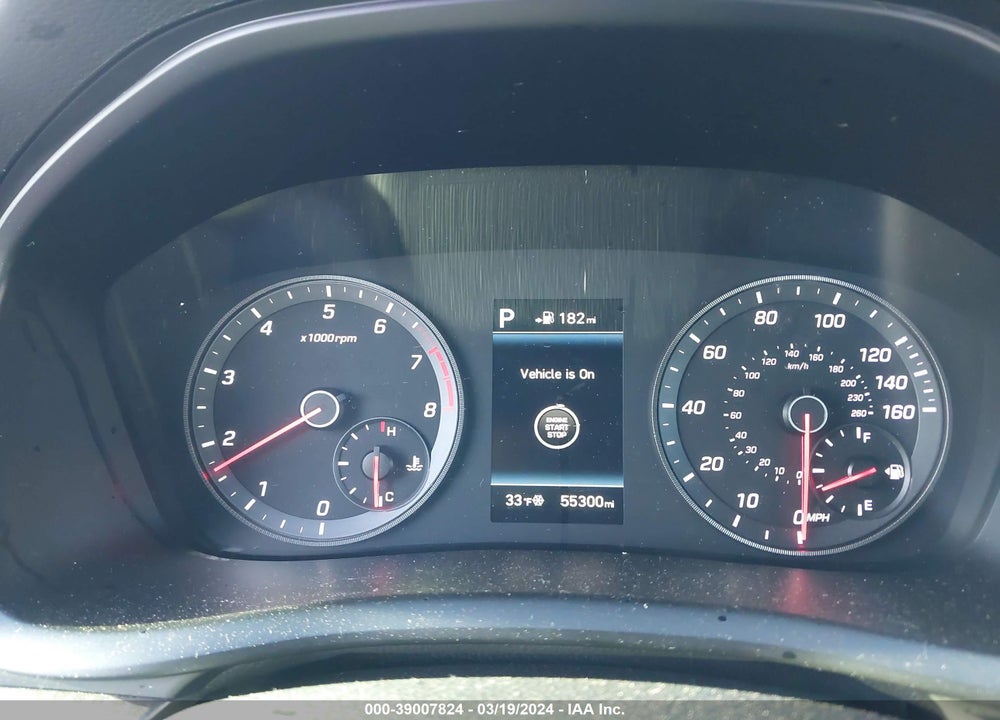 2019 HYUNDAI SONATA SPORT VIN: 5NPE34AF8KH751943