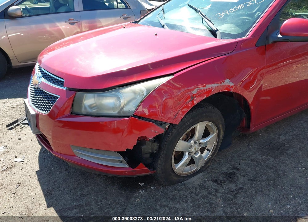 2012 CHEVROLET CRUZE LT VIN: 1G1PE5SC1C7103906