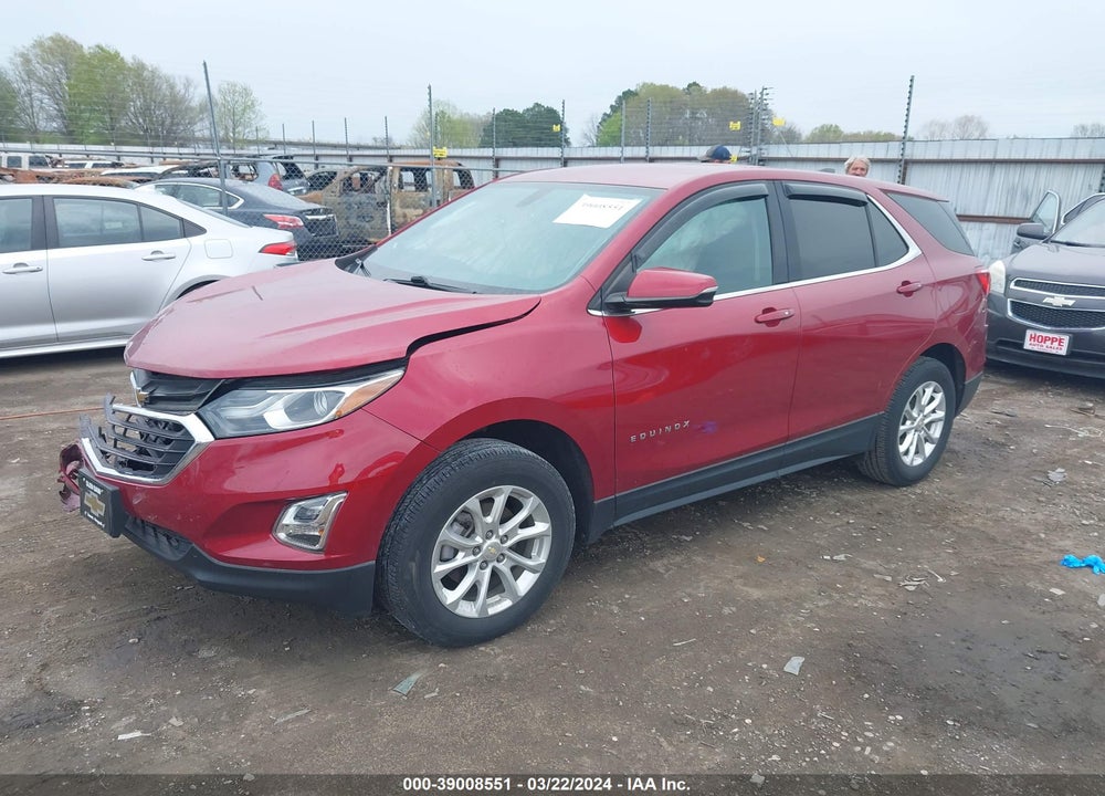 2019 CHEVROLET EQUINOX LT VIN: 2GNAXUEV4K6252590