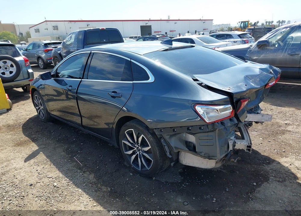 2021 CHEVROLET MALIBU FWD RS VIN: 1G1ZG5ST9MF055761