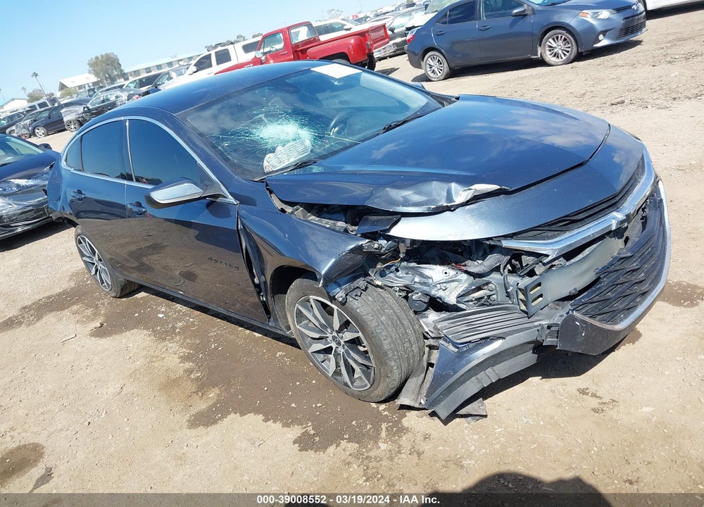 2021 CHEVROLET MALIBU FWD RS VIN: 1G1ZG5ST9MF055761
