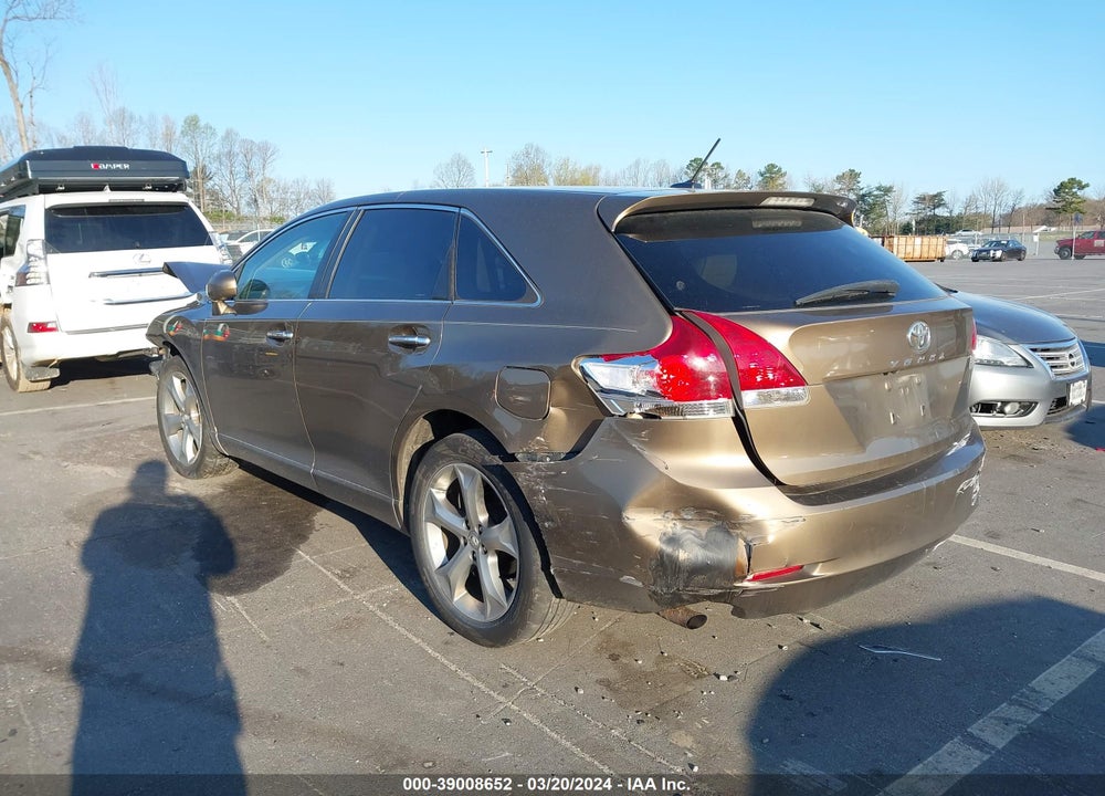 2011 TOYOTA VENZA BASE V6 VIN: 4T3ZK3BB8BU043601
