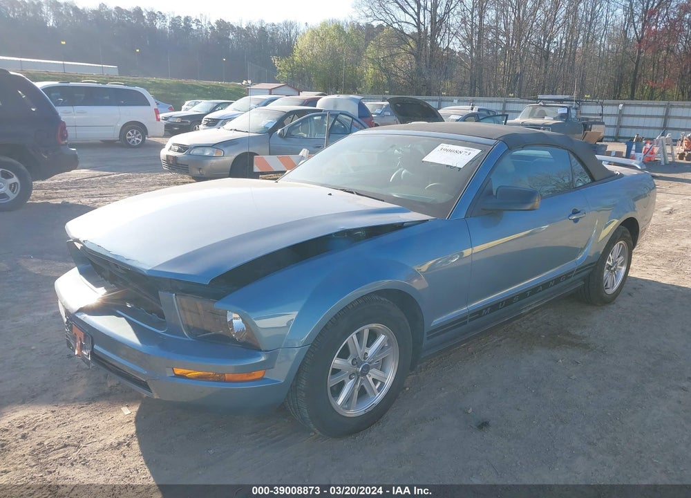 2006 FORD MUSTANG V6 VIN: 1ZVFT84N965105912
