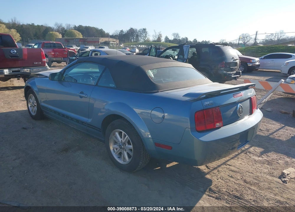 2006 FORD MUSTANG V6 VIN: 1ZVFT84N965105912