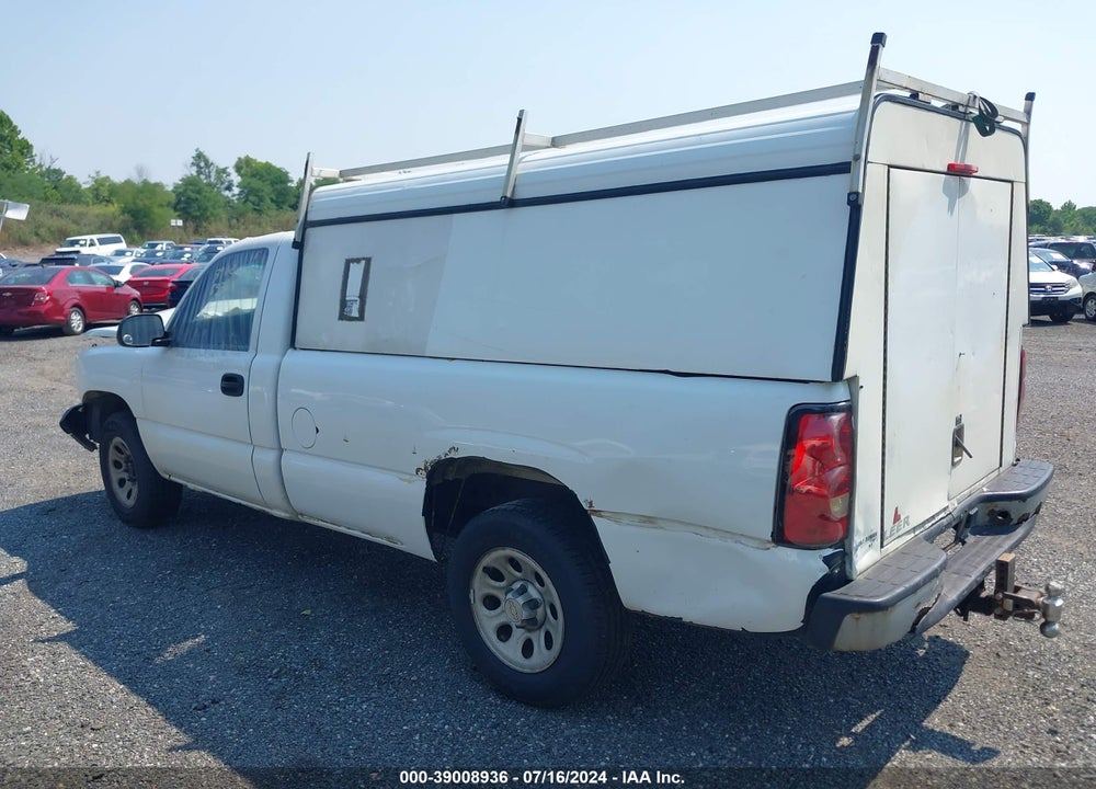 2006 CHEVROLET SILVERADO 1500 WORK TRUCK VIN: 1GCEK14Z16Z283818