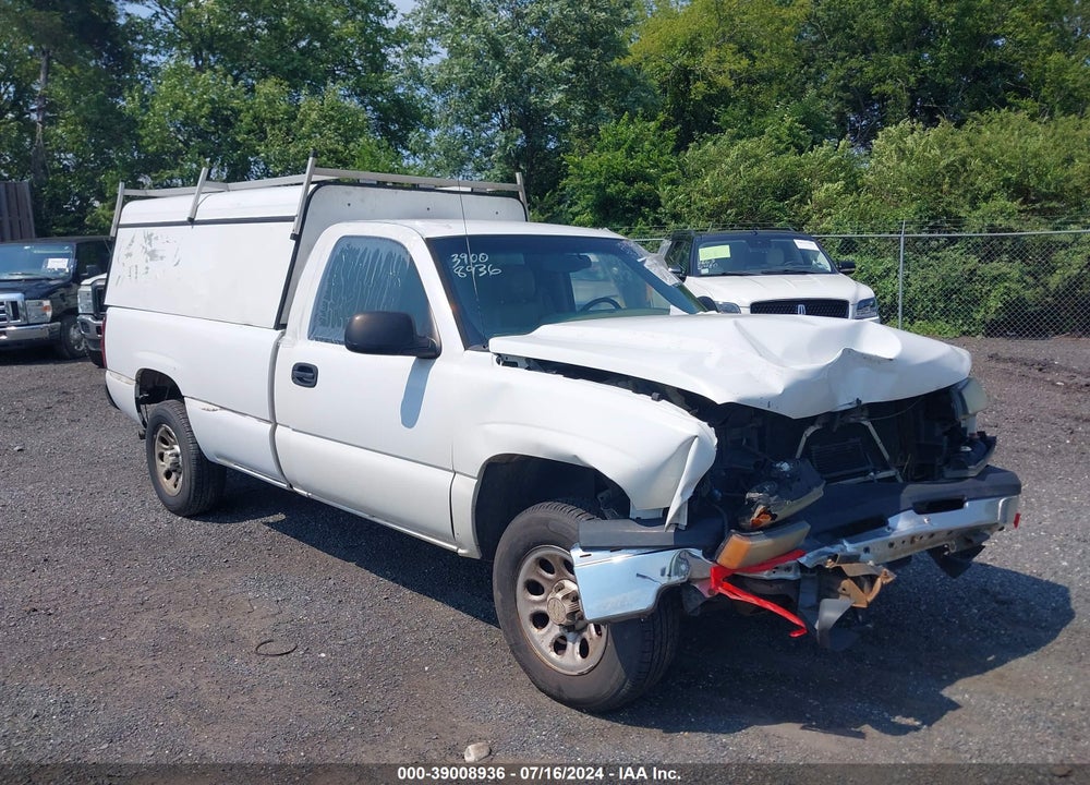 2006 CHEVROLET SILVERADO 1500 WORK TRUCK VIN: 1GCEK14Z16Z283818