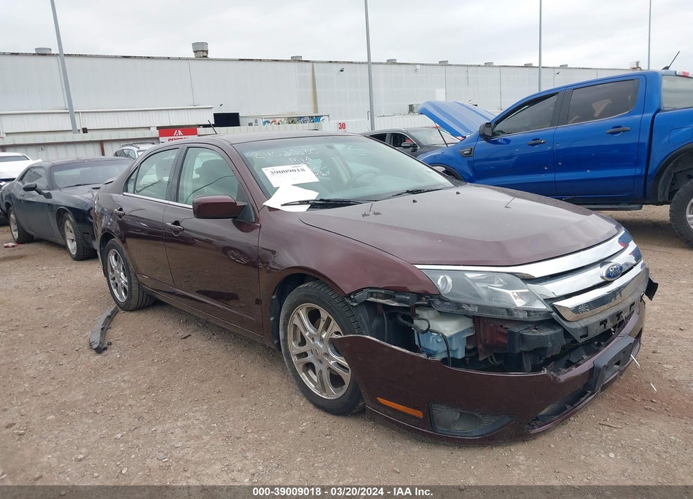 2012 FORD FUSION SE VIN: 3FAHP0HA8CR198753