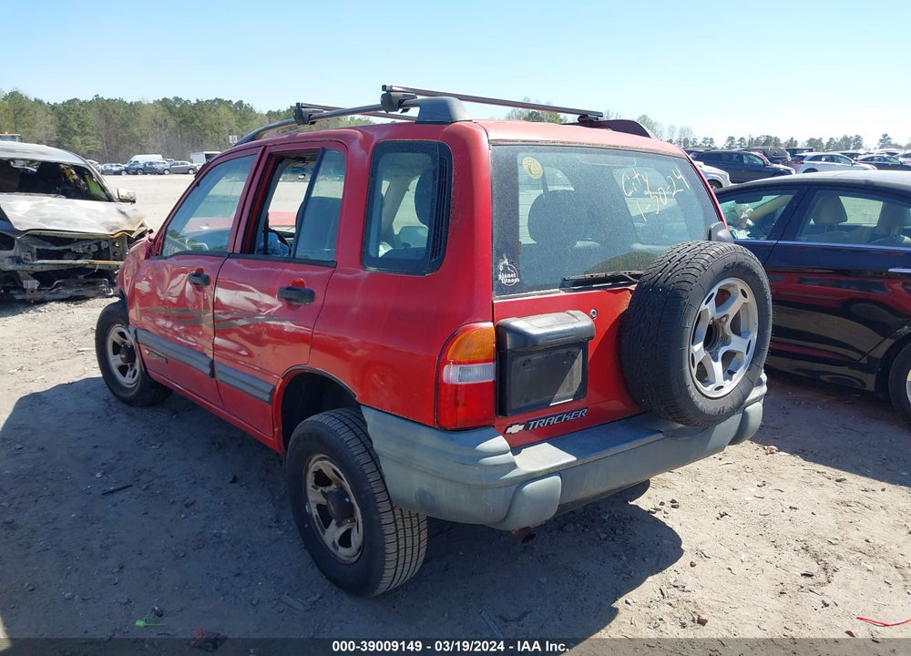 2001 CHEVROLET TRACKER HARD TOP BASE VIN: 2CNBJ13C816930556