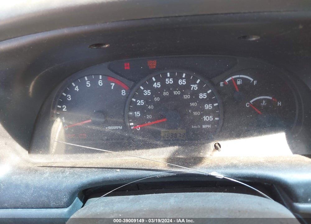2001 CHEVROLET TRACKER HARD TOP BASE VIN: 2CNBJ13C816930556