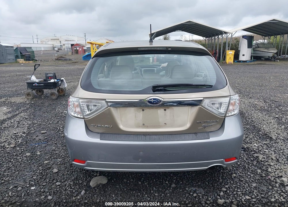 2008 SUBARU IMPREZA OUTBACK SPORT VIN: JF1GH63658H835847