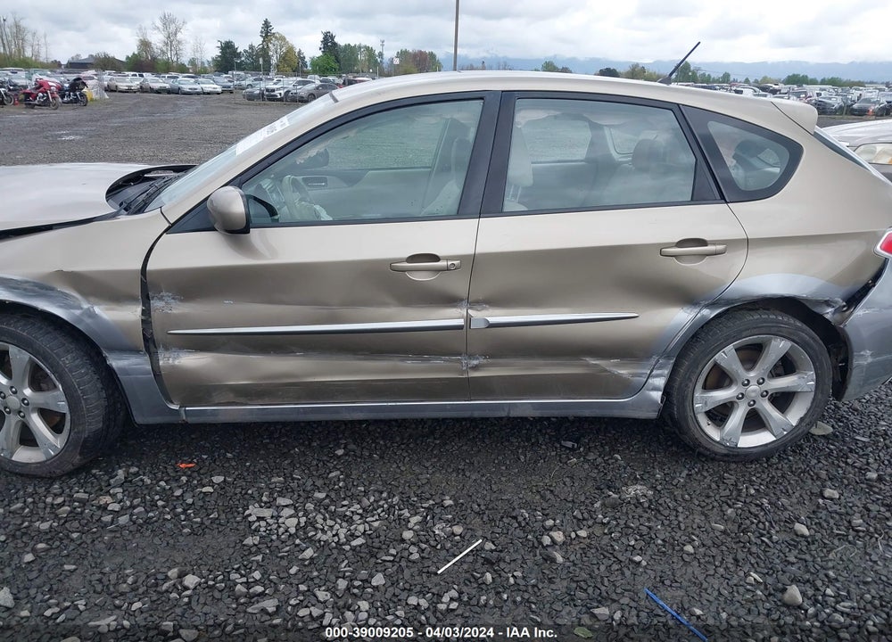 2008 SUBARU IMPREZA OUTBACK SPORT VIN: JF1GH63658H835847