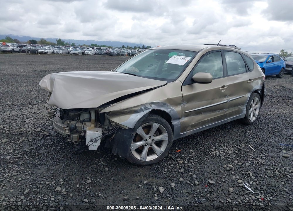2008 SUBARU IMPREZA OUTBACK SPORT VIN: JF1GH63658H835847