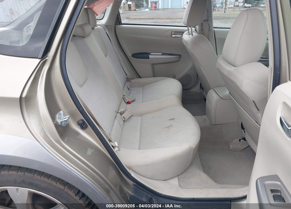 2008 SUBARU IMPREZA OUTBACK SPORT VIN: JF1GH63658H835847