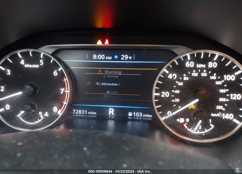 2021 NISSAN ALTIMA SV FWD VIN: 1N4BL4DV2MN328838