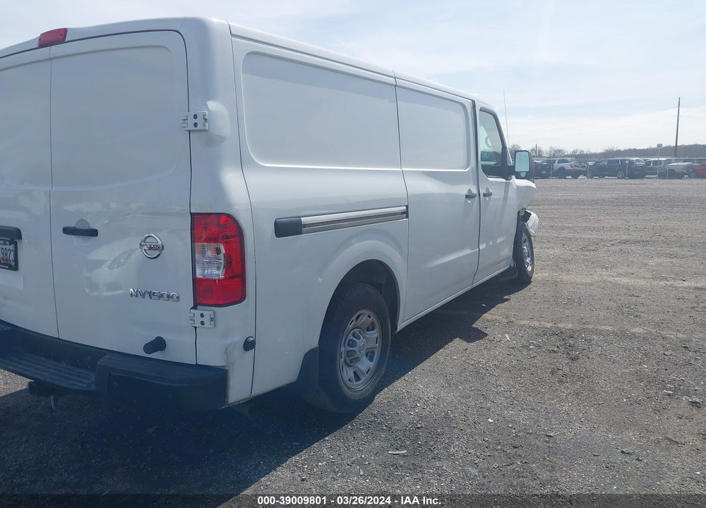 2021 NISSAN NV CARGO NV1500 SV STANDARD ROOF V6 VIN: 1N6BF0KM6MN810214