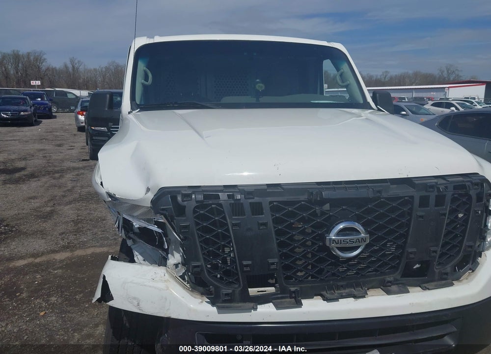 2021 NISSAN NV CARGO NV1500 SV STANDARD ROOF V6 VIN: 1N6BF0KM6MN810214