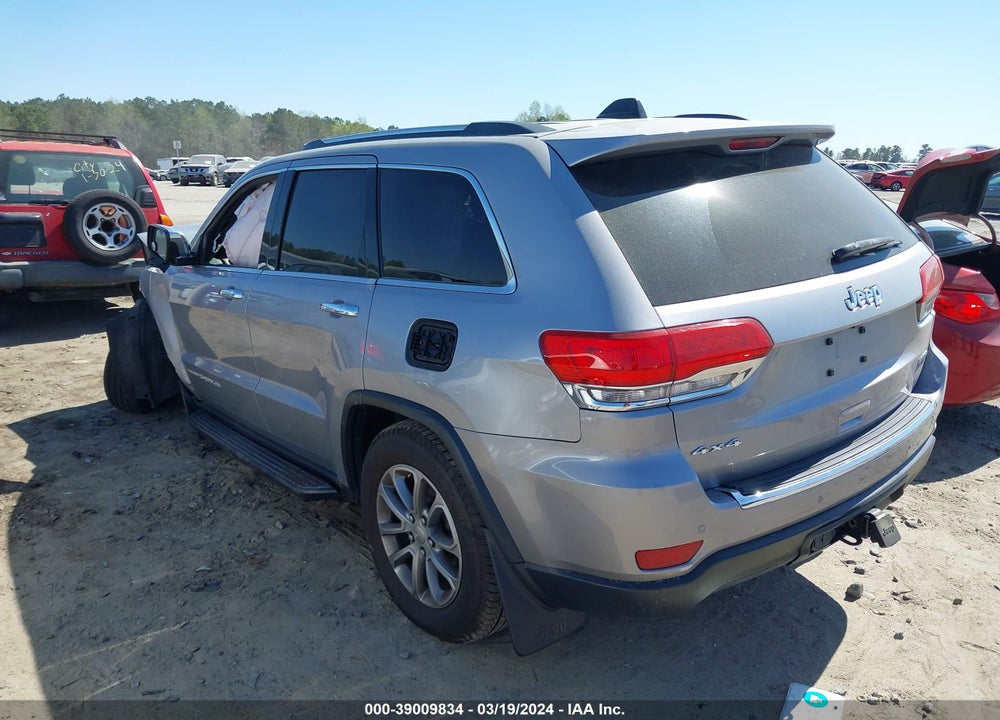 2015 JEEP GRAND CHEROKEE LIMITED VIN: 1C4RJFBG1FC726376
