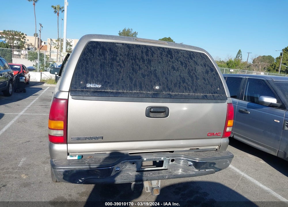 2001 GMC SIERRA 2500HD SLE VIN: 1GTHC29GX1E339603