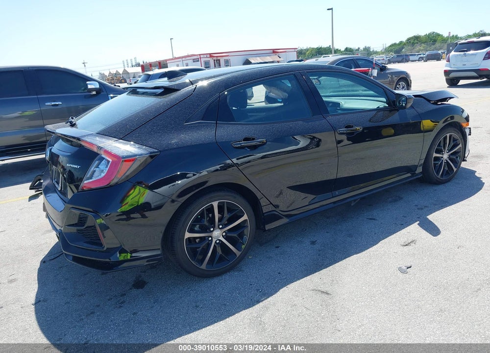 2021 HONDA CIVIC SPORT VIN: SHHFK7H40MU228235