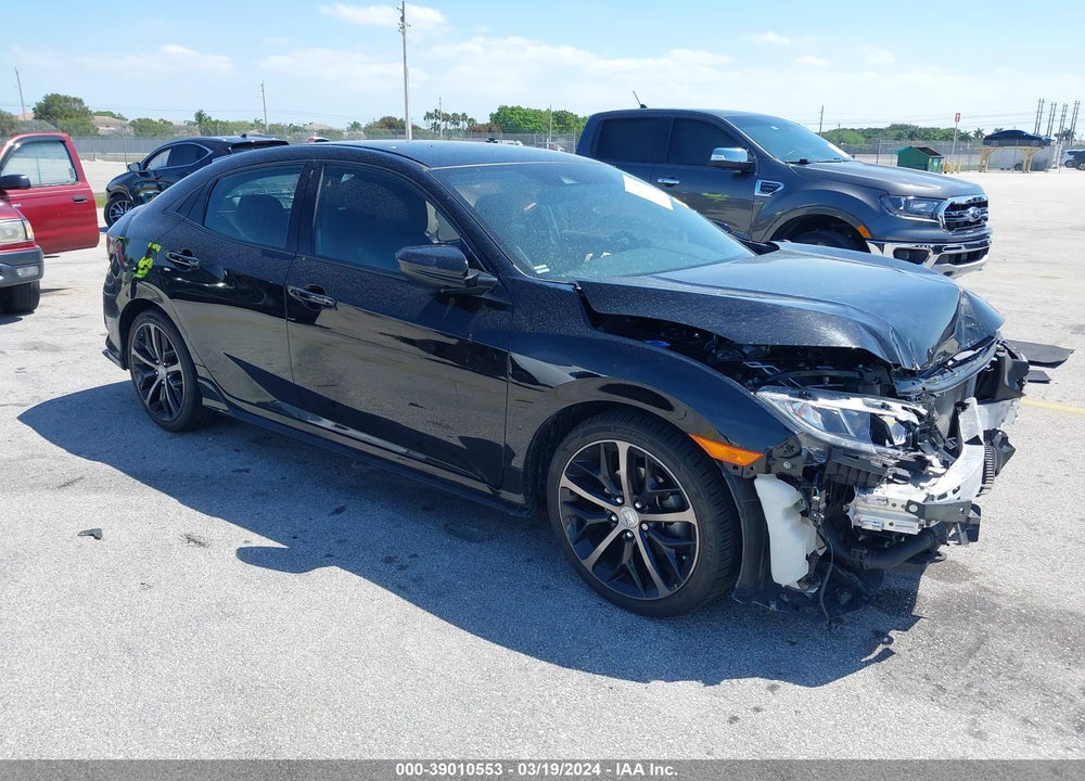 2021 HONDA CIVIC SPORT VIN: SHHFK7H40MU228235