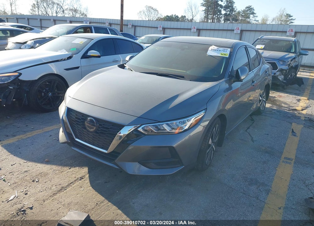 2021 NISSAN SENTRA SV XTRONIC CVT VIN: 3N1AB8CV9MY262215