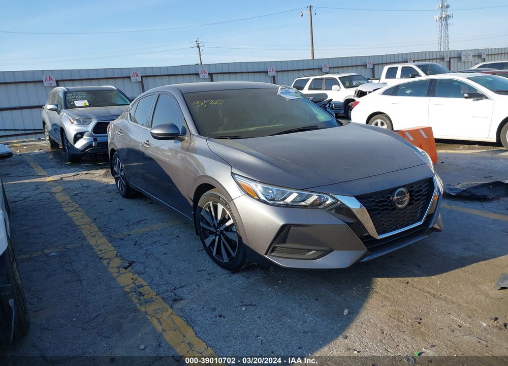 2021 NISSAN SENTRA SV XTRONIC CVT VIN: 3N1AB8CV9MY262215