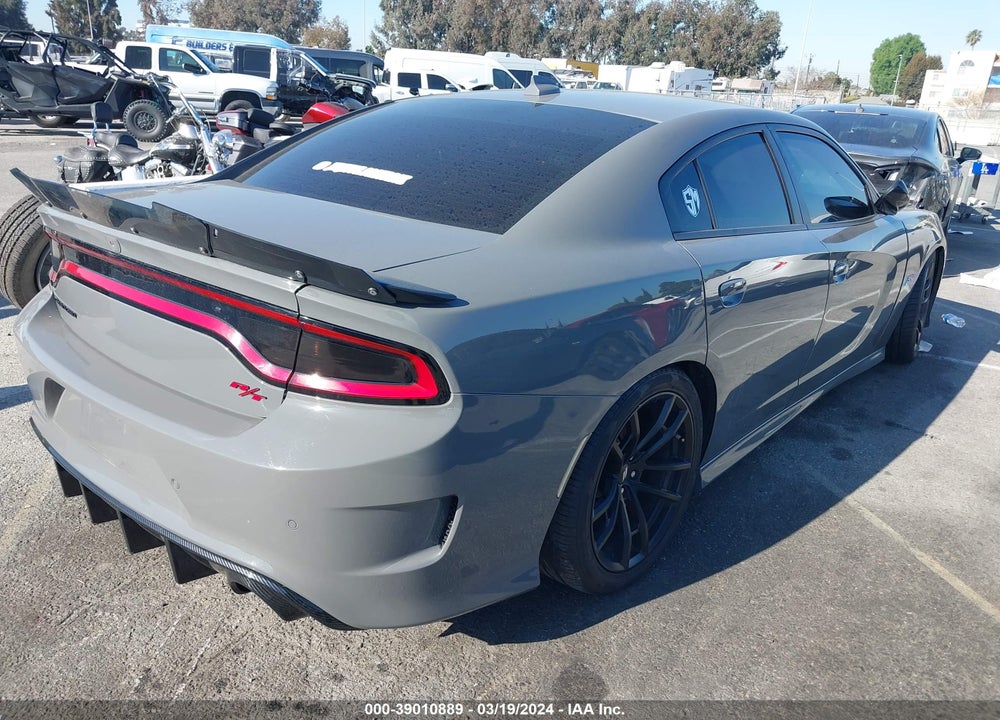 2018 DODGE CHARGER R/T SCAT PACK RWD VIN: 2C3CDXGJXJH329962