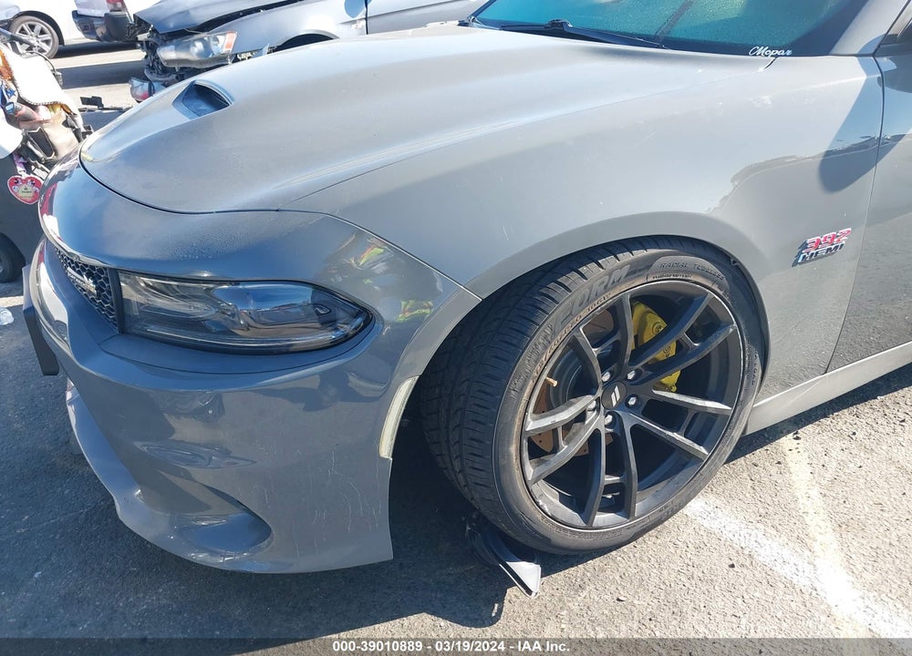 2018 DODGE CHARGER R/T SCAT PACK RWD VIN: 2C3CDXGJXJH329962