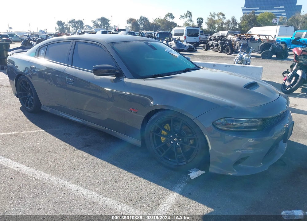 2018 DODGE CHARGER R/T SCAT PACK RWD VIN: 2C3CDXGJXJH329962