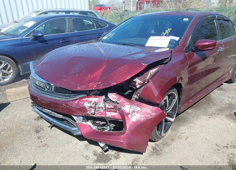2017 HONDA ACCORD SPORT VIN: 1HGCR2F51HA146223