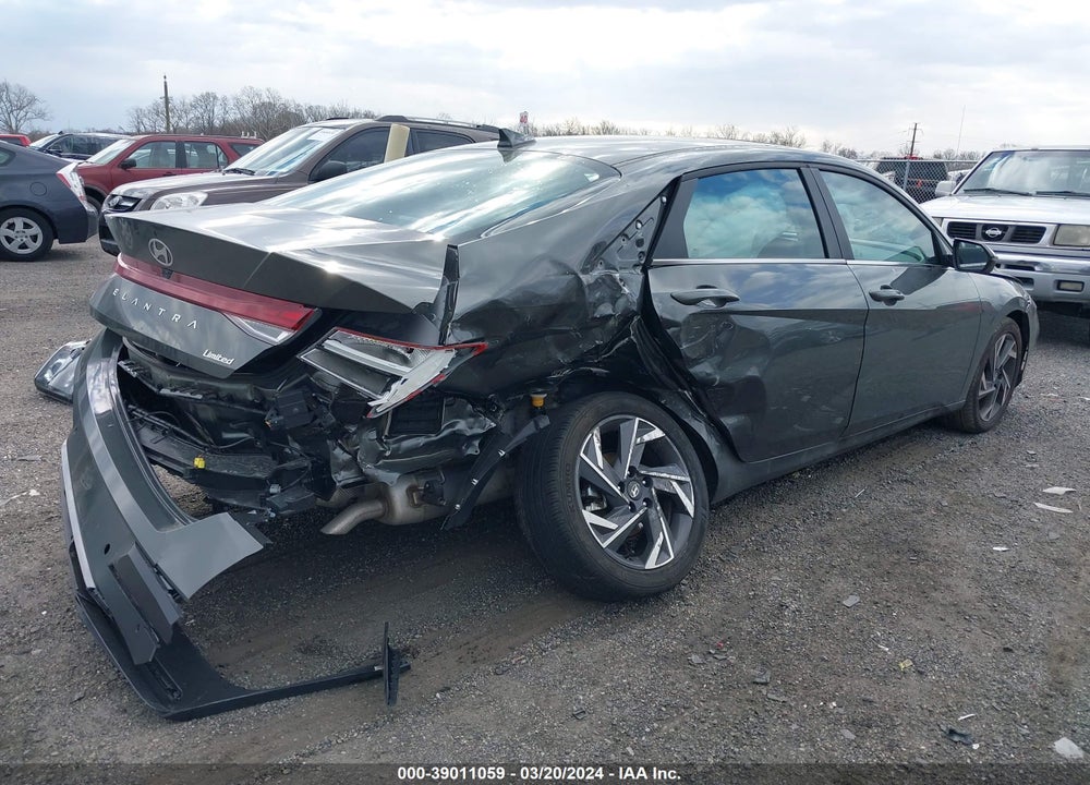 2024 HYUNDAI ELANTRA VIN: KMHLP4DG4RU663242