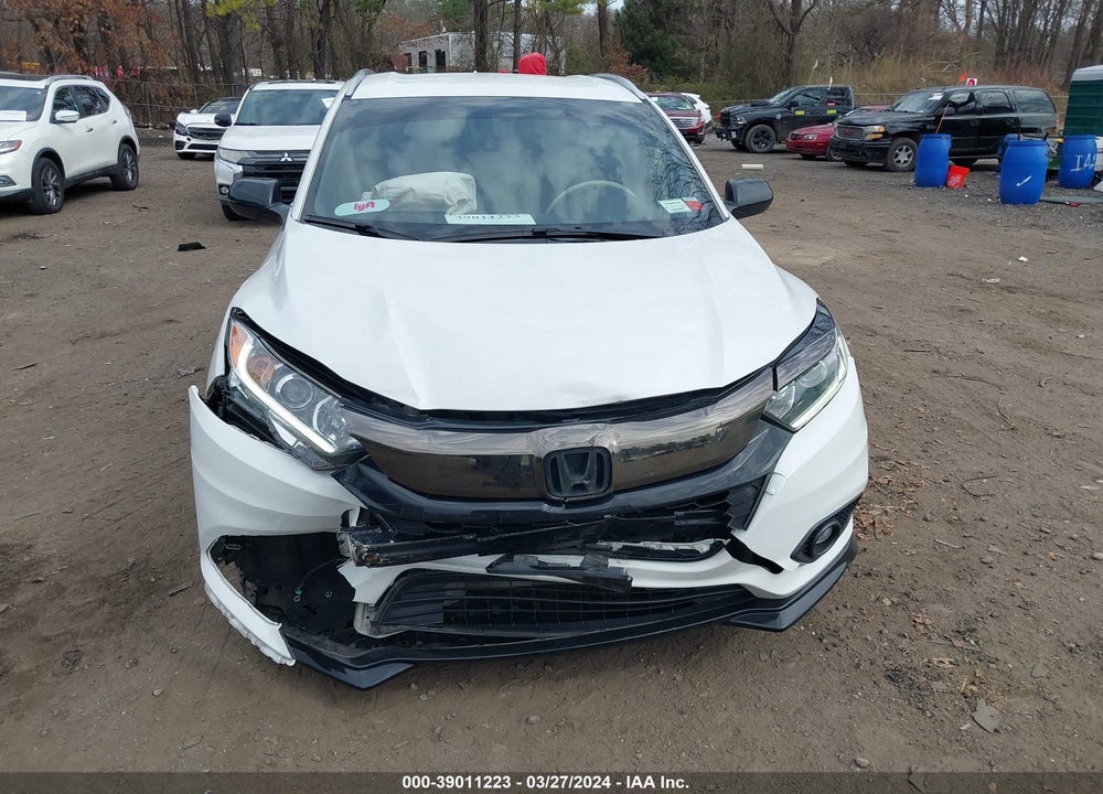 2021 HONDA HR-V AWD SPORT VIN: 3CZRU6H10MM727177