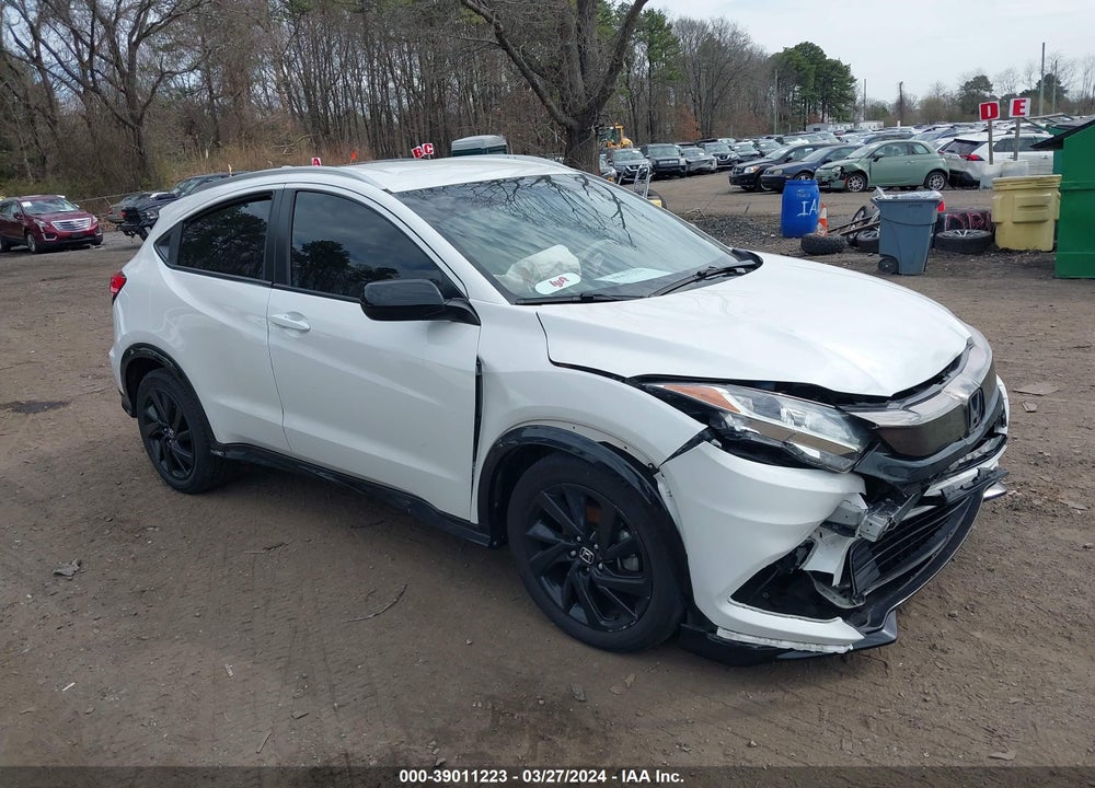 2021 HONDA HR-V AWD SPORT VIN: 3CZRU6H10MM727177