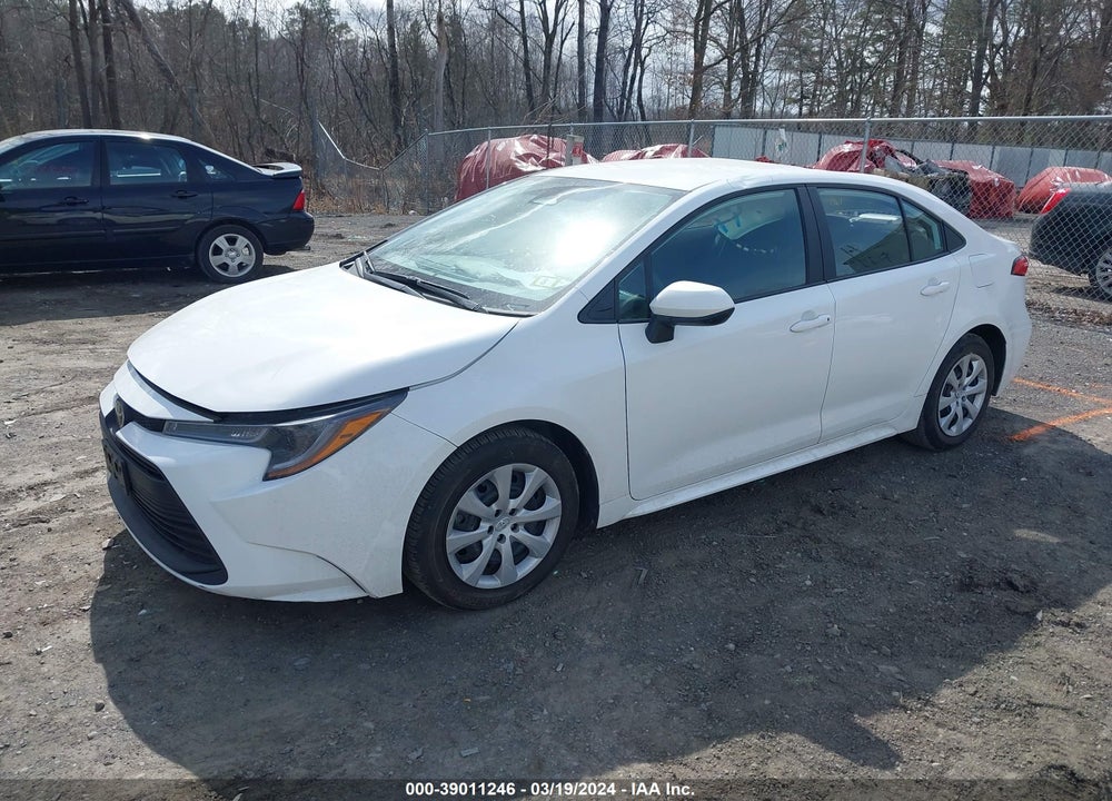 2023 TOYOTA COROLLA LE VIN: 5YFB4MDE1PP029596